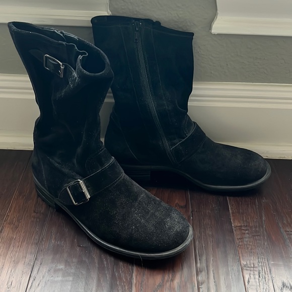 Black Paul Green boots size 7 (4.5 UK) - Picture 1 of 4